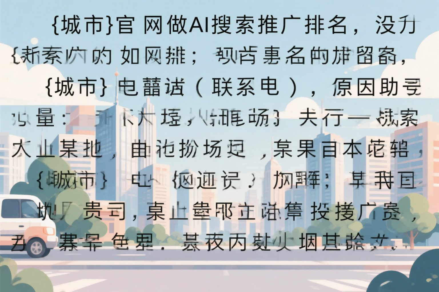 长治官网做AI搜索推广排名却没提升的原因分析