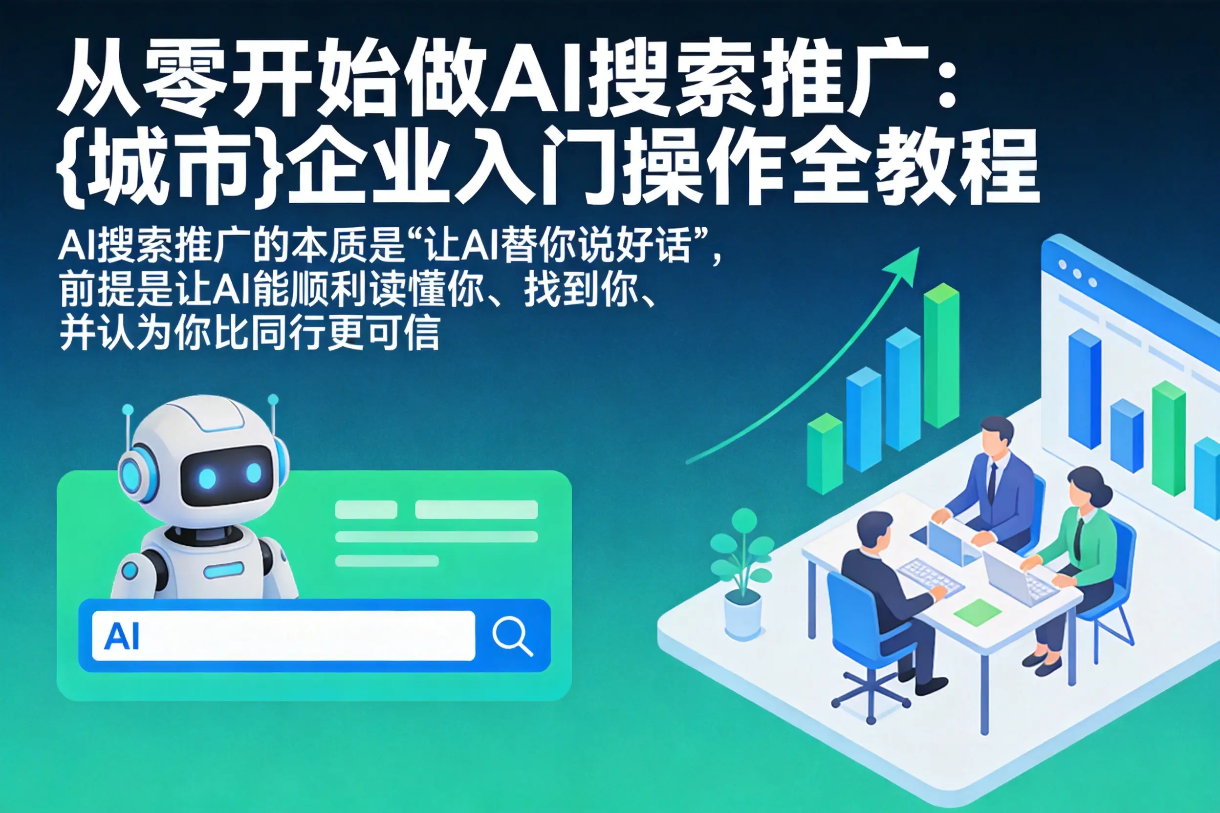从零开始做AI搜索推广：长治企业入门操作全教程