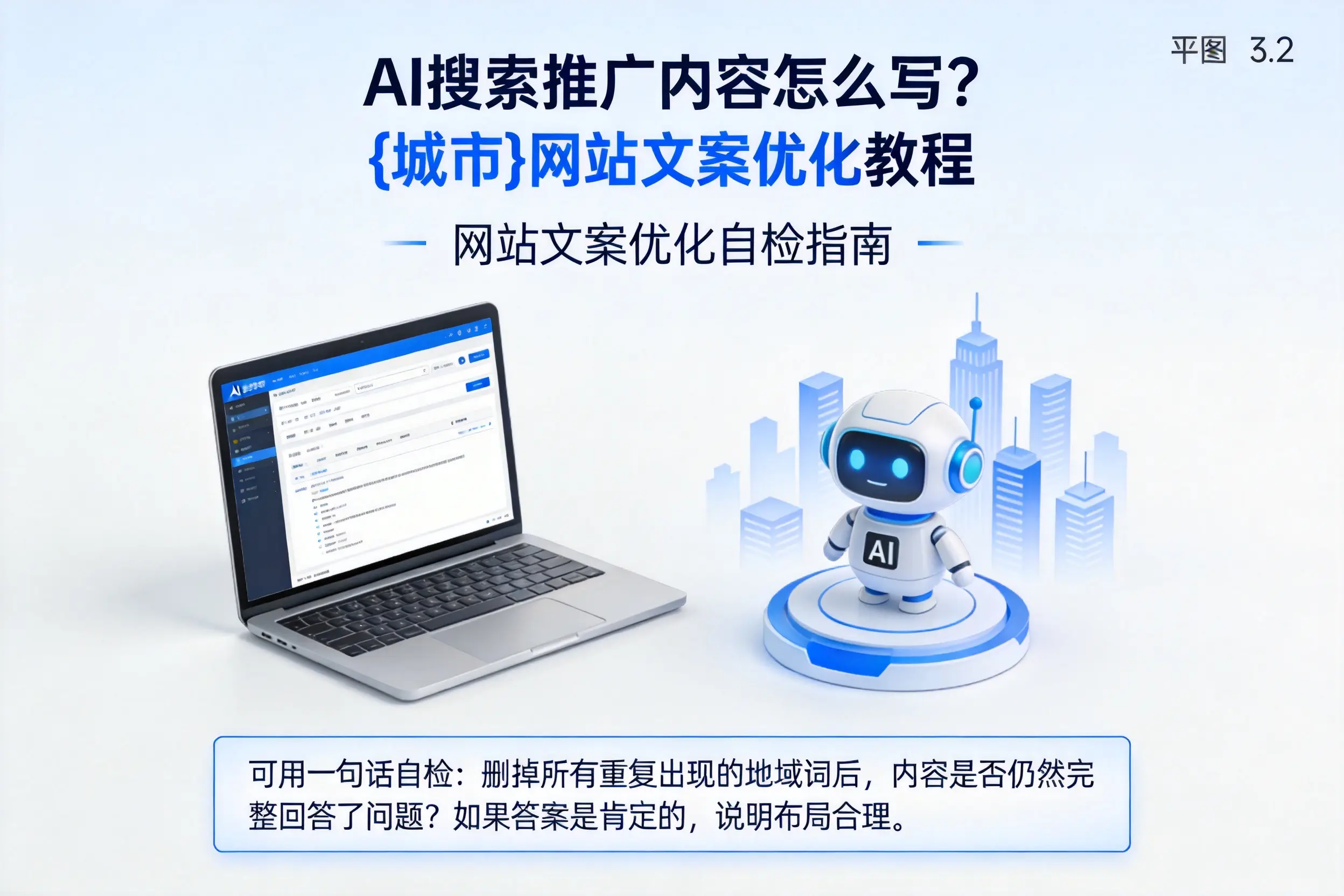 AI搜索推广内容怎么写?长治网站文案优化教程