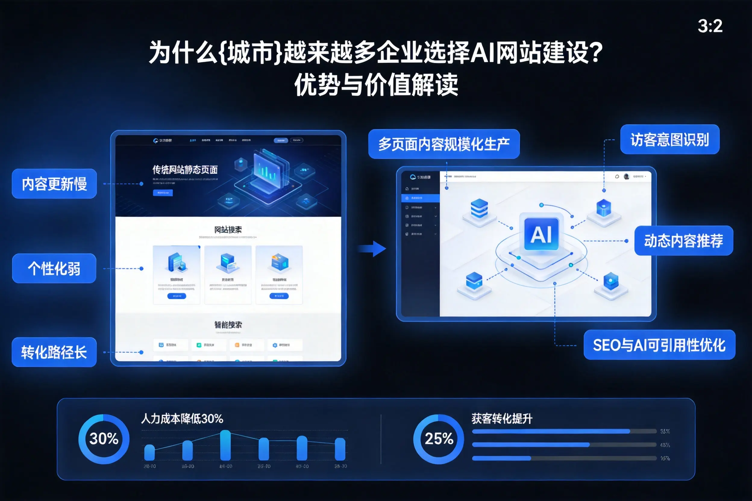 为什么长治越来越多企业选择AI网站建设？优势与价值解读