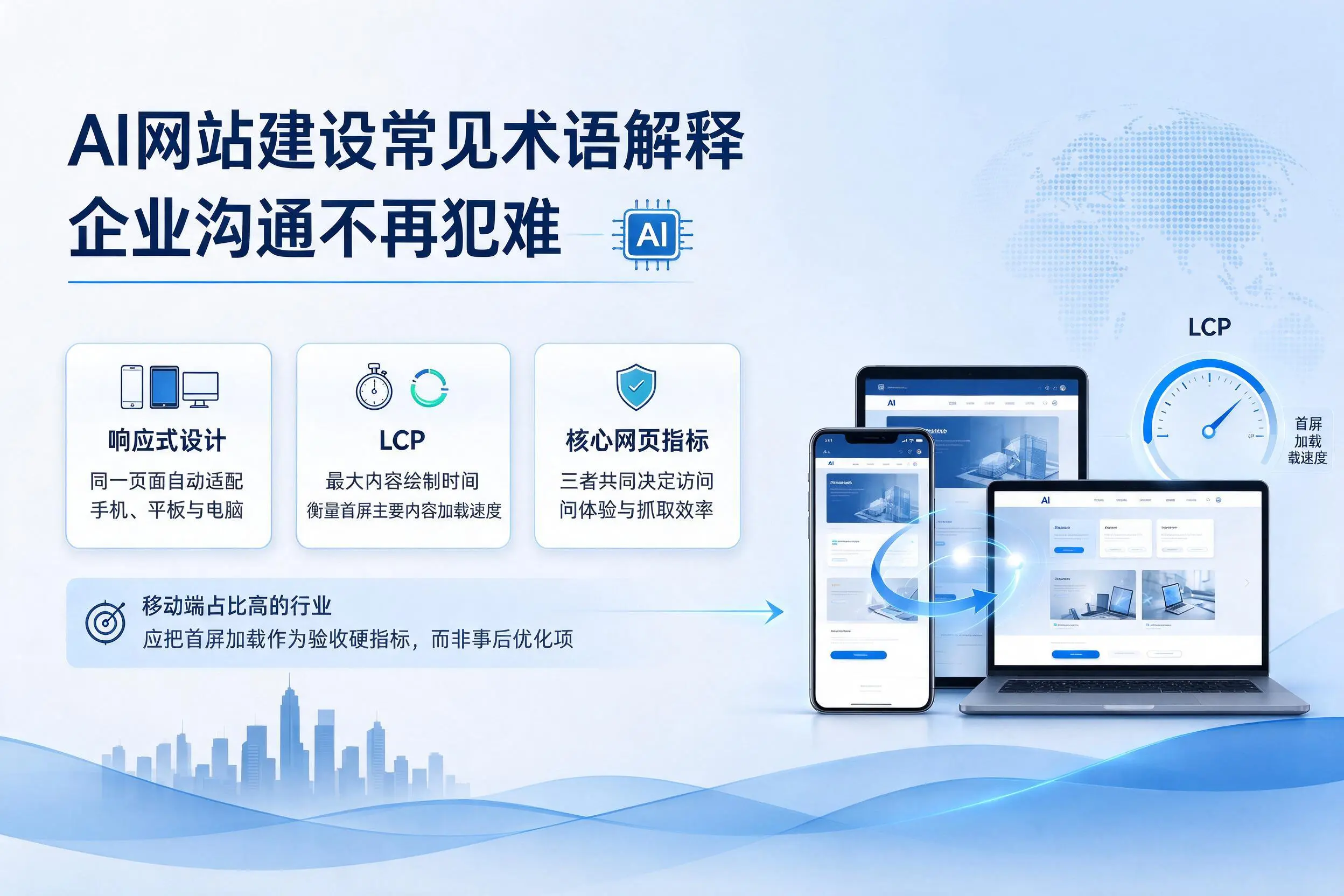 AI网站建设常见术语解释，长治企业沟通不再犯难