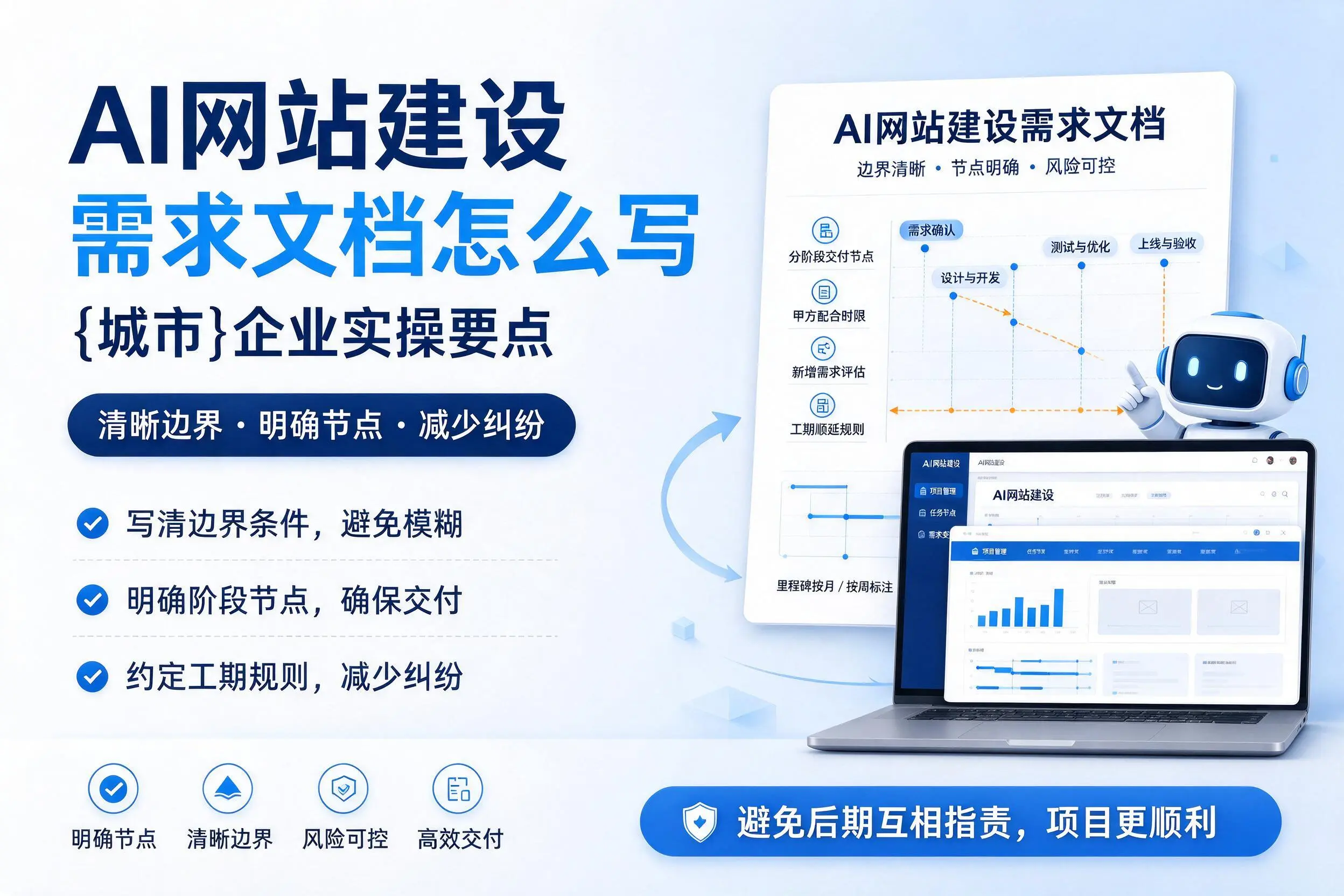 AI网站建设需求文档怎么写,长治企业实操要点