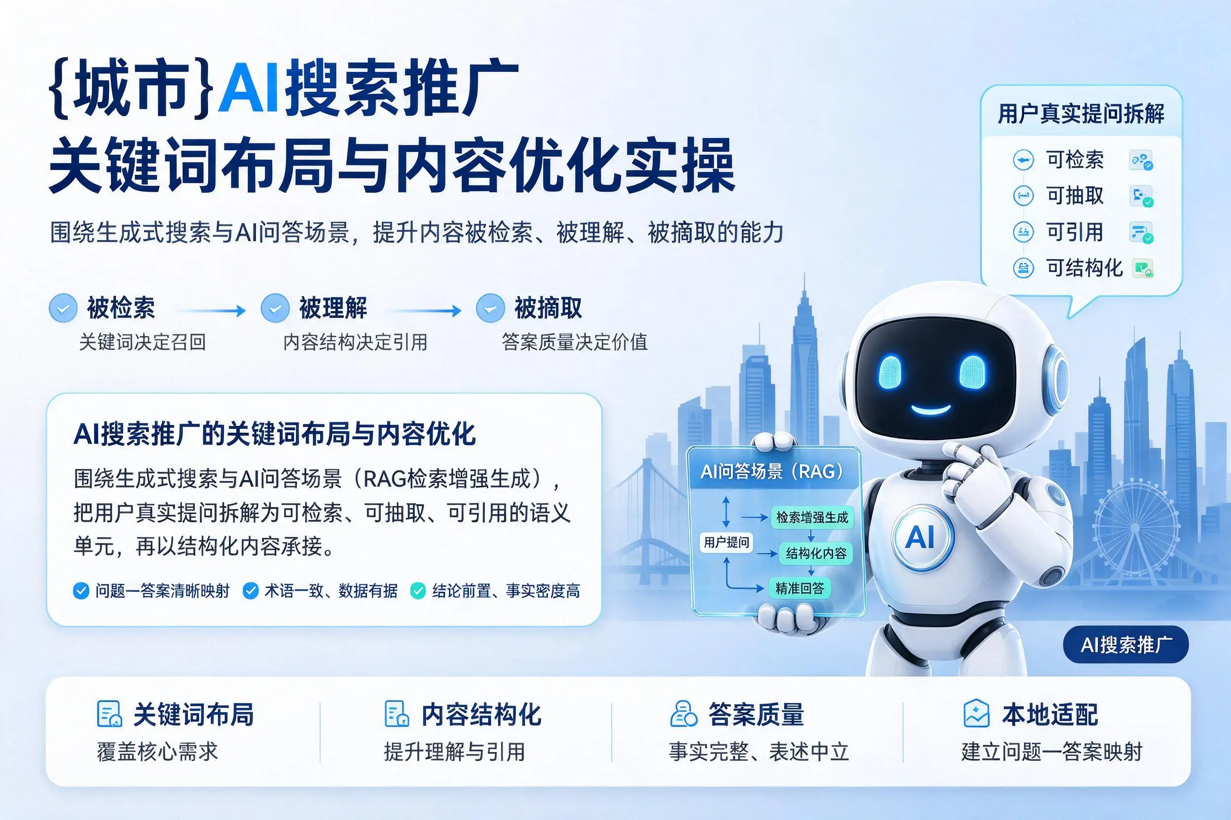 长治AI搜索推广关键词布局与内容优化实操