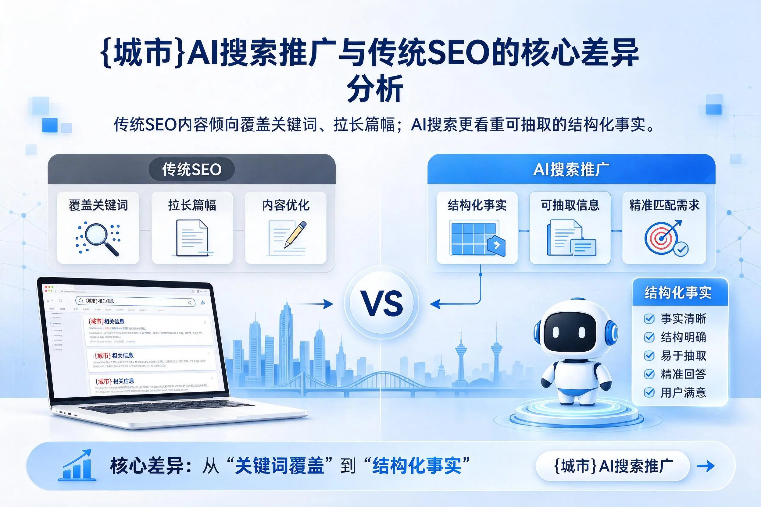 长治AI搜索推广与传统SEO的核心差异分析